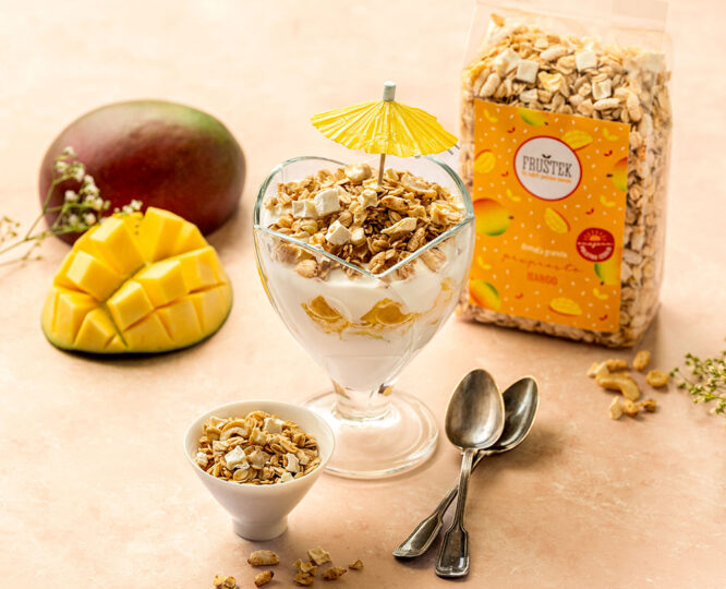 Nov okus domače granole Preprosto mango